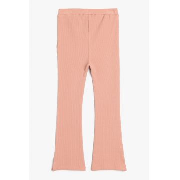 Pantaloni regular fit din amestec de bumbac