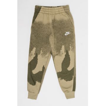 Pantaloni sport din amestec de bumbac cu model camuflaj Club