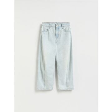 Reserved - Blugi baggy - albastru