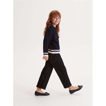 Reserved - Blugi straight fit - bleumarin