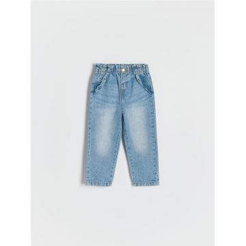 Reserved - GIRLS` JEANS TROUSERS - albastru