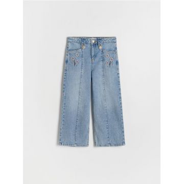 Reserved - GIRLS` JEANS TROUSERS - albastru