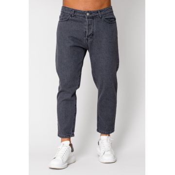 Blugi lungi din denim Regular Light Black 15760