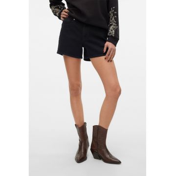 Blugi scurti cu model cu 5 buzunare