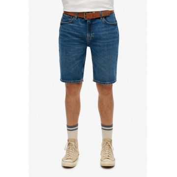 Blugi scurti cu model cu 5 buzunare
