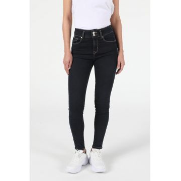 Blugi super slim fit cu talie inalta Diana