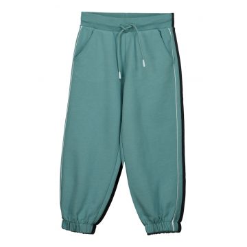 Bluza sport de bumbac cu buzunare laterale