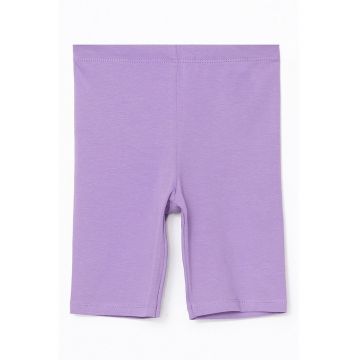 Colanti scurti cu model uni