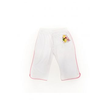 Pantalon alb fete - GCK7490 - 110 cm - Alb