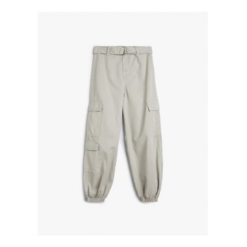 Pantaloni cargo cu buzunare multiple