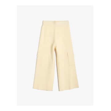Pantaloni cargo cu croiala ampla