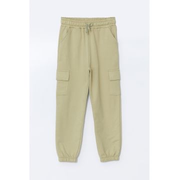 Pantaloni cargo de trening drepti