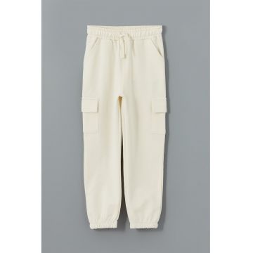 Pantaloni cargo de trening drepti