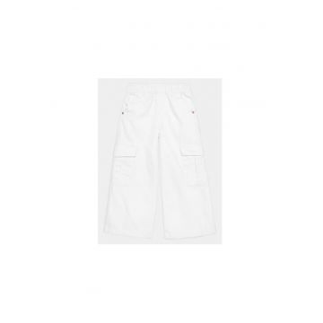 Pantaloni copii -  053955 - Alb - Bumbac -