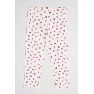 Pantaloni cu model floral