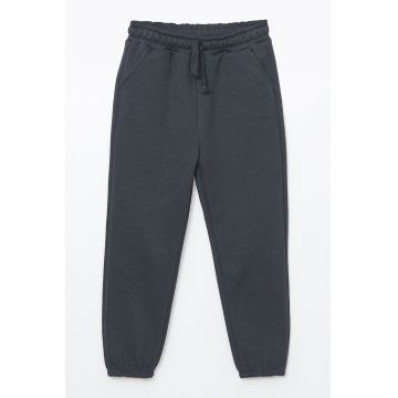 Pantaloni cu snur de ajustare in talie