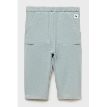 Pantaloni de treninbg din bumbac cu buzunare