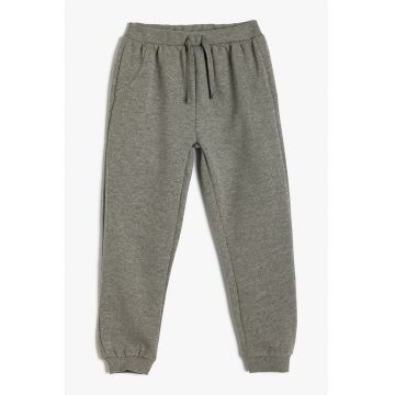 Pantaloni de trening cu buzunare oblice