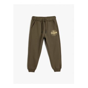 Pantaloni de trening cu buzunare oblice