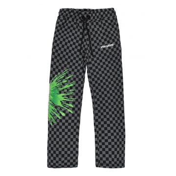 Pantaloni de trening cu model si snur