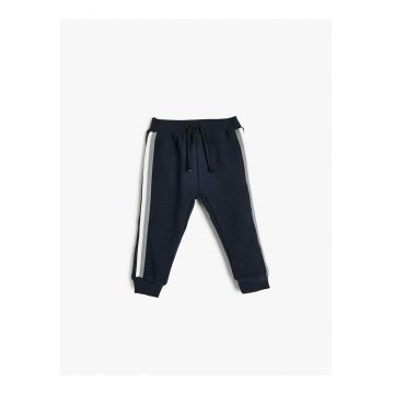 Pantaloni de trening cu model uni