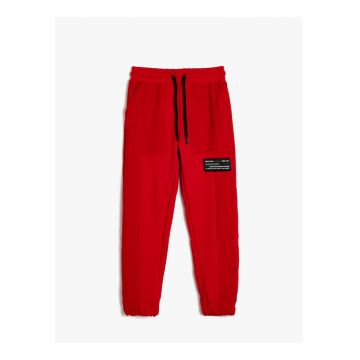 Pantaloni de trening cu talie ajustabila