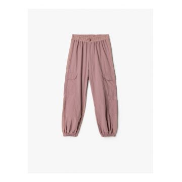 Pantaloni de trening cu talie ajustabila