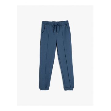 Pantaloni de trening din amestec de bumbac