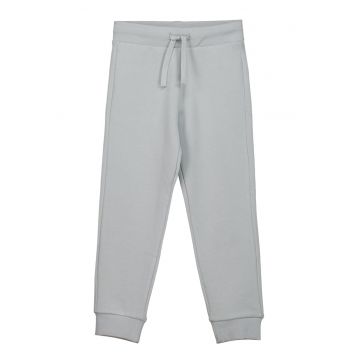 Pantaloni de trening din bumbac cu buzunar pe partea din spate