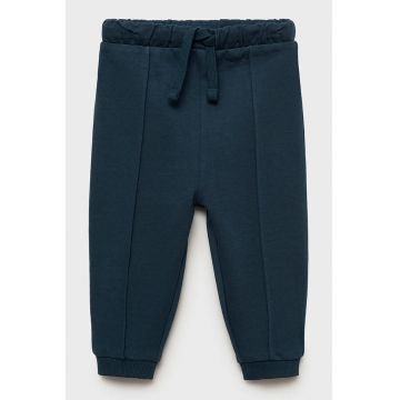 Pantaloni de trening din bumbac cu snur de ajustare