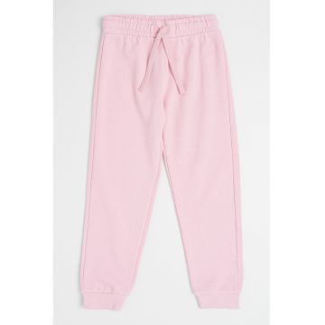 Pantaloni de trening din bumbac cu snur in talie