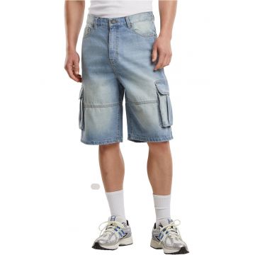 Pantaloni scurti cargo din denim