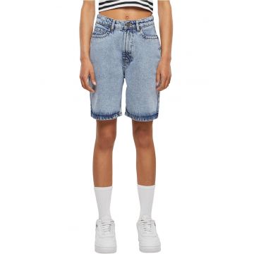 Pantaloni scurti din denim cu talie inalta