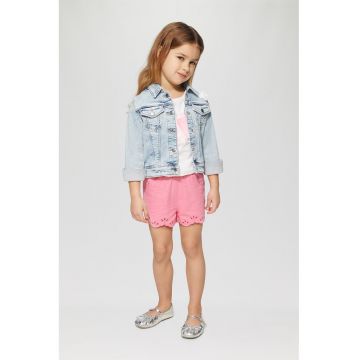 Pantaloni scurti regular fit de bumbac
