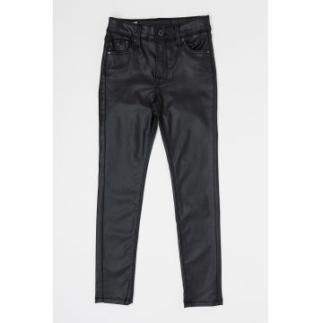 Pantaloni skinny cu aspect peliculizat Pixlette