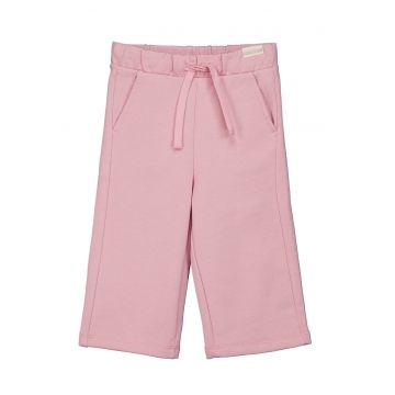 Pantaloni sport drepti cu buzunare laterale