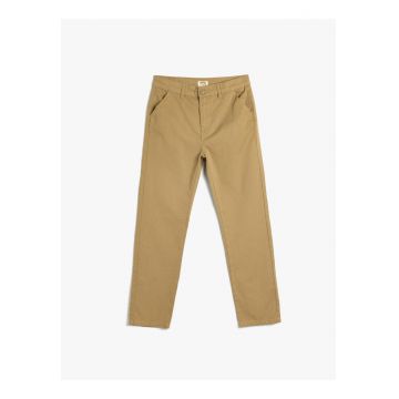 Pantaloni uni chino