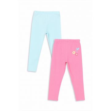 Set de pantaloni din amestec de bumbac - 2 Piese