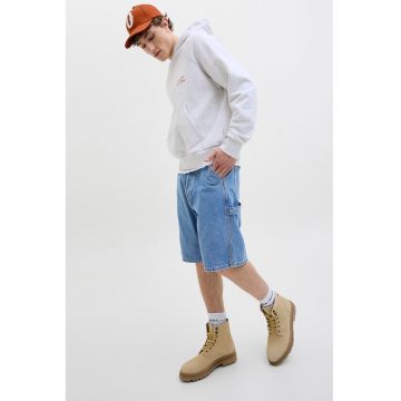 Bermude cu buzunare multiple - Albastru