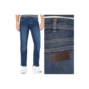 Blugi barbati -  43675-87 - Texas - Bumbac - Lungi - Barbati - Regular fit - W30-L32 US - Albastru