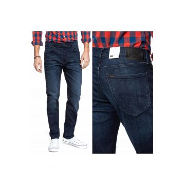 Blugi barbati -  Austin - W31-L34 US - Bumbac - Lungi - Dreapta - Albastru
