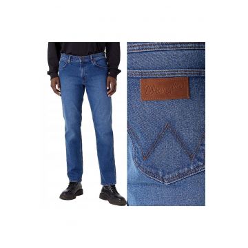 Blugi barbati -  Earthwash - Bumbac - Lungi - Barbati - Regular fit - W31-L34 US - Albastru