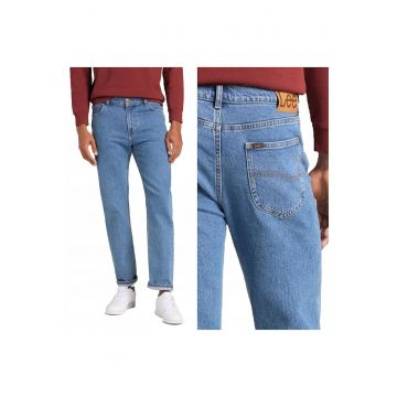Blugi barbati -  Fw21 - Bumbac - Lungi - Barbati - Regular fit - W32-L30 US - Albastru