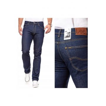 Blugi barbati -  L4527145 - W31-L34 US - Bumbac - Lungi - Dreapta - Simplu - 5 buzunare - Albastru
