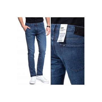 Blugi barbati -  Luke - Bumbac - Lungi - Barbati - Slim fit - W31-L32 US - Albastru