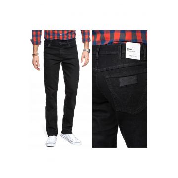 Blugi barbati -  Texas - Bumbac - Lungi - Barbati - Regular fit - W33-L30 US - Negru