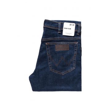 Blugi barbati -  Texas - Bumbac - Lungi - Slim fit - W35-L30 US - Albastru
