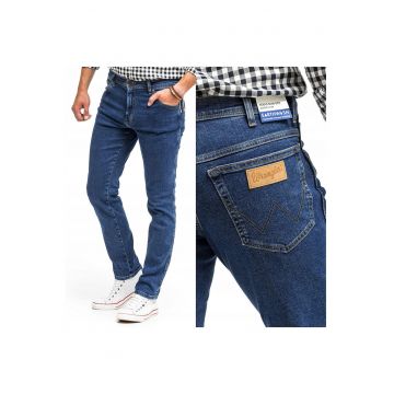 Blugi barbati -  Texas Slim - Bumbac - Lungi - Barbati - Slim fit - W38-L32 US - Albastru