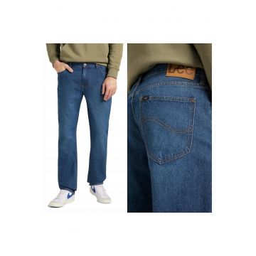 Blugi barbati -  West - Bumbac|Canepa - Lungi - Barbati - Relaxed fit - W36-L30 US - Albastru