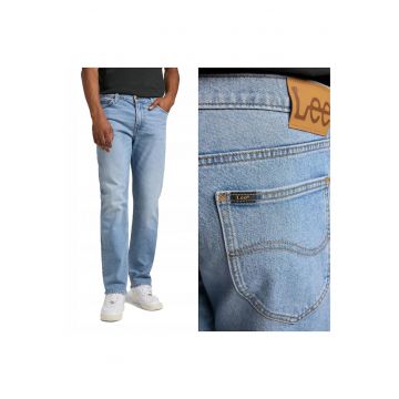 Blugi barbati -  West - Bumbac - Lungi - Barbati - Regular fit - W33-L32 US - Albastru